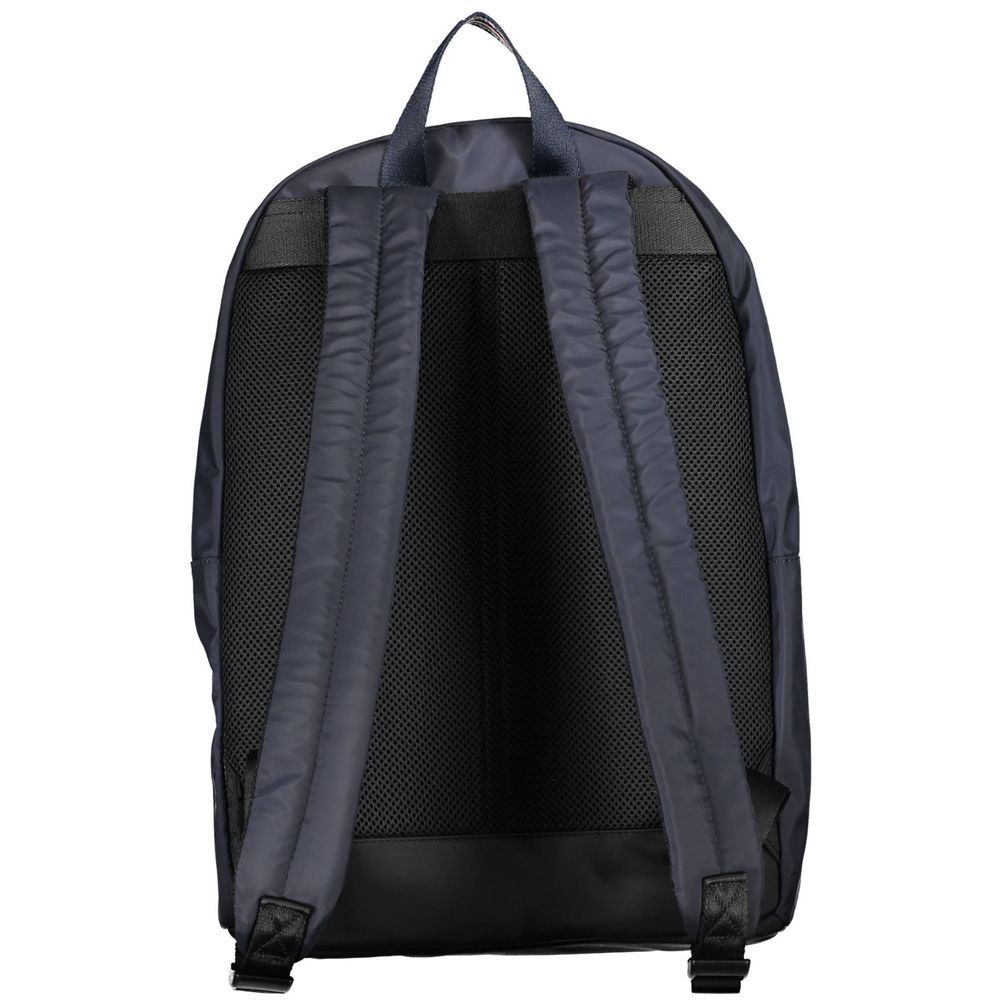 Tommy Hilfiger Sac À Dos Bleu Polyester Recyclé Avec Compartiment Laptop Et Poche Externe - Luggage & Bags > Backpacks from Tommy Hilfiger