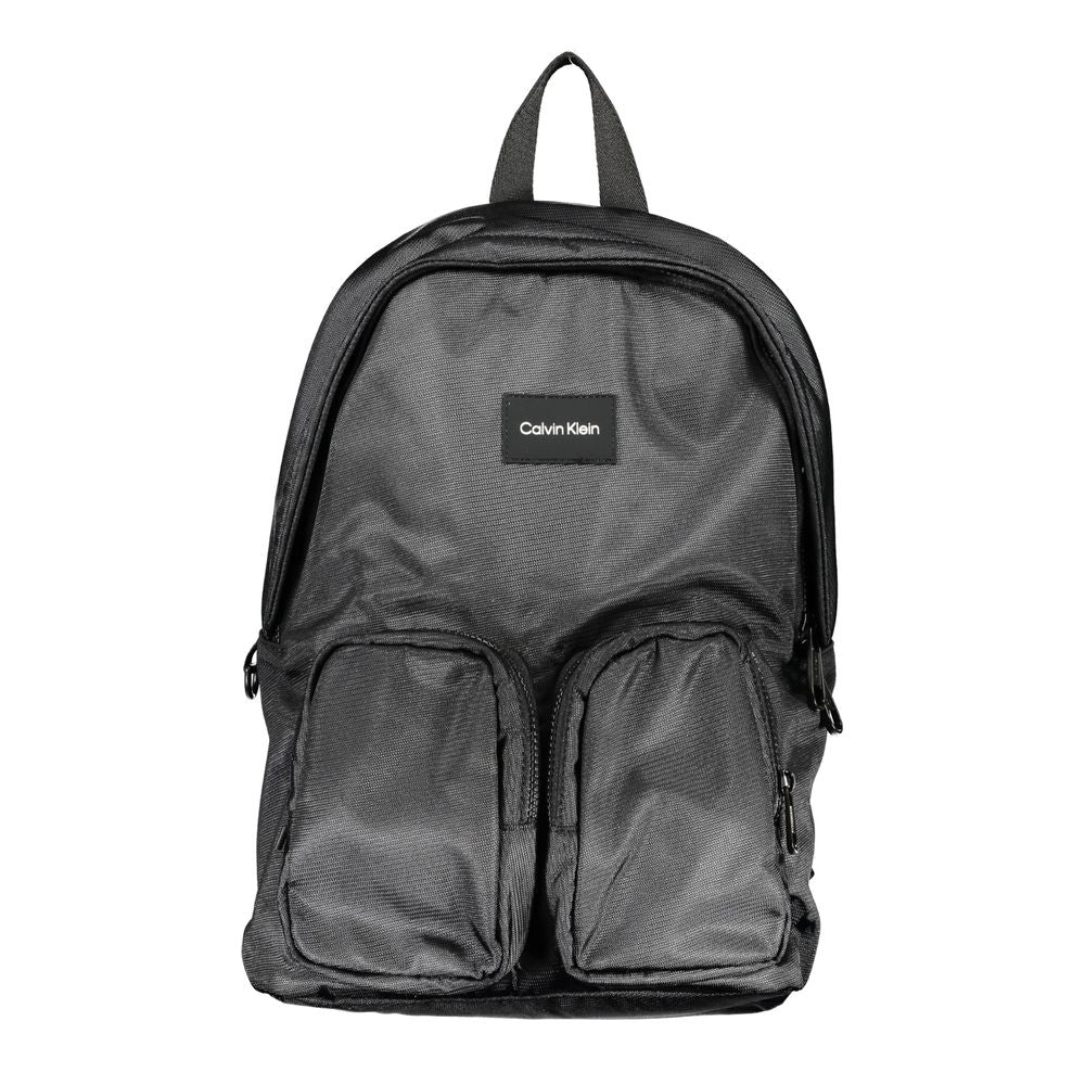 Calvin Klein Black Polyester Backpack - from Calvin Klein