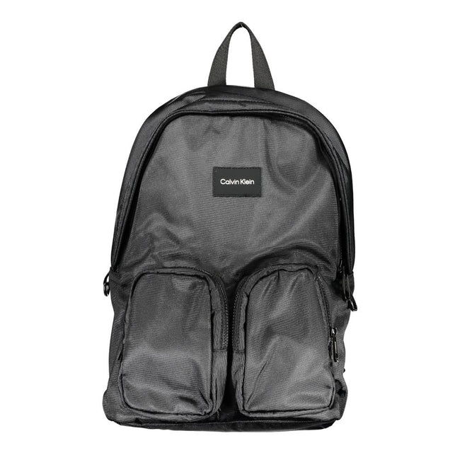 Calvin Klein Black Polyester Backpack - from Calvin Klein - Calvin Klein | Hollys Men