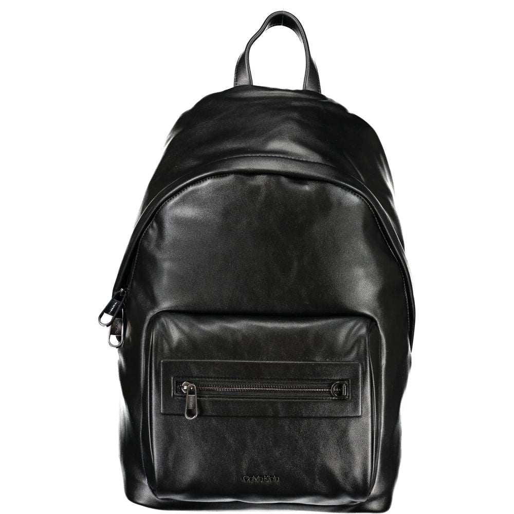 Calvin Klein Sac À Dos Noir En Polyester Recyclé 50 Pour Cent Avec Compartiment PC Portable - Luggage & Bags > Backpacks from Calvin Klein