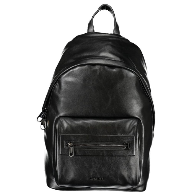 Calvin Klein Sac À Dos Noir En Polyester Recyclé 50 Pour Cent Avec Compartiment PC Portable - Luggage & Bags > Backpacks from Calvin Klein Hover Image