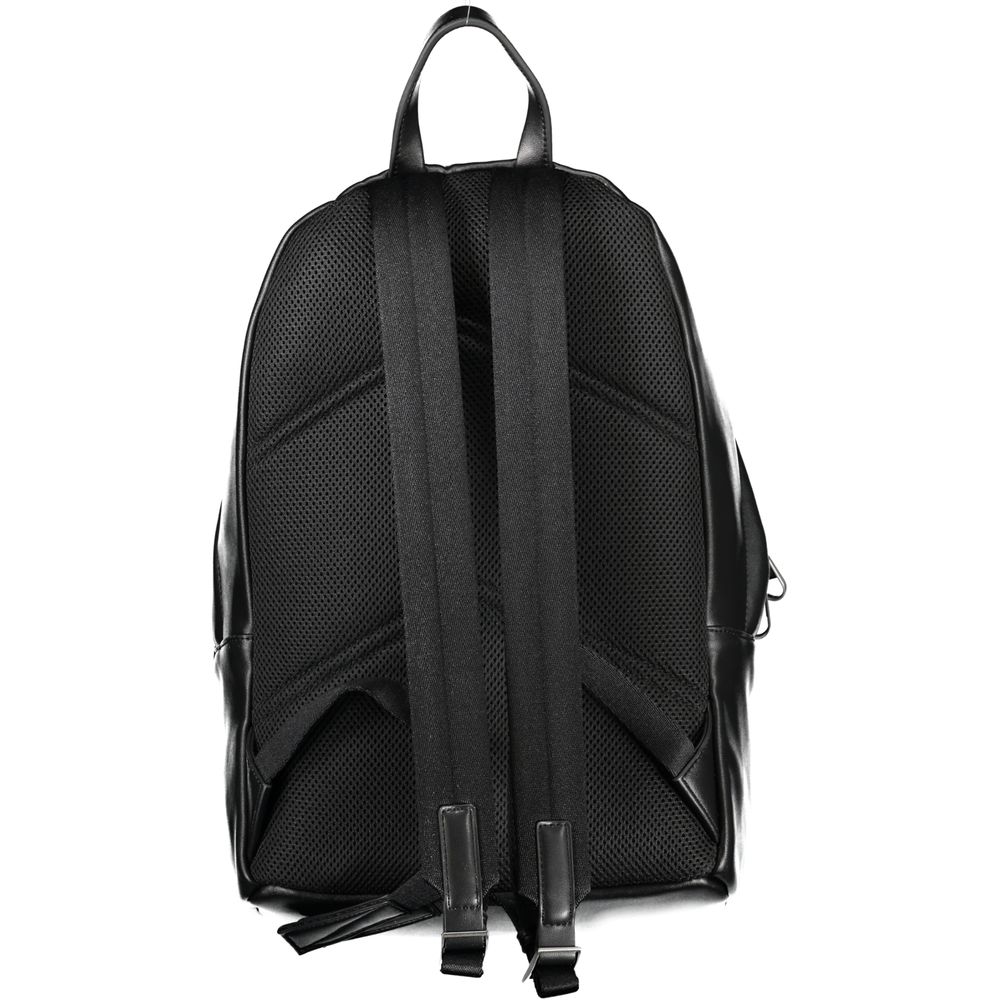 Calvin Klein Sac À Dos Noir En Polyester Recyclé 50 Pour Cent Avec Compartiment PC Portable - Luggage & Bags > Backpacks from Calvin Klein