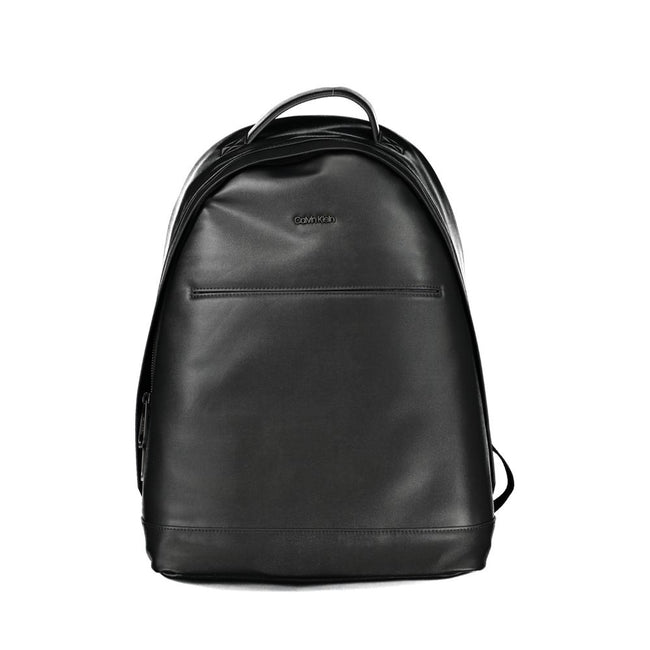 Sac à dos Calvin Klein Homme – Noir, Polyester Recyclé, Compartiment PC, Poches Extérieures Hover Image