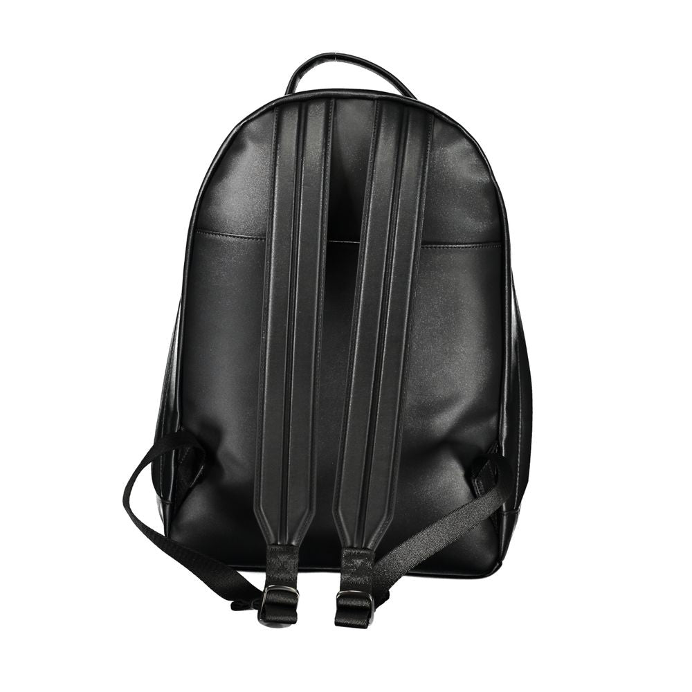 Sac à dos Calvin Klein Homme – Noir, Polyester Recyclé, Compartiment PC, Poches Extérieures - Luggage & Bags > Backpacks from Calvin Klein