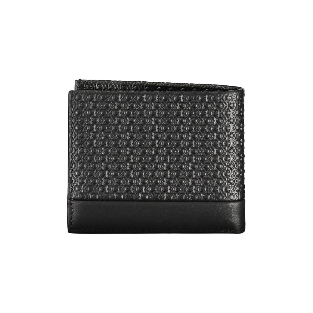 Calvin Klein Portefeuille En Cuir Noir Double Emplacements - from Calvin Klein