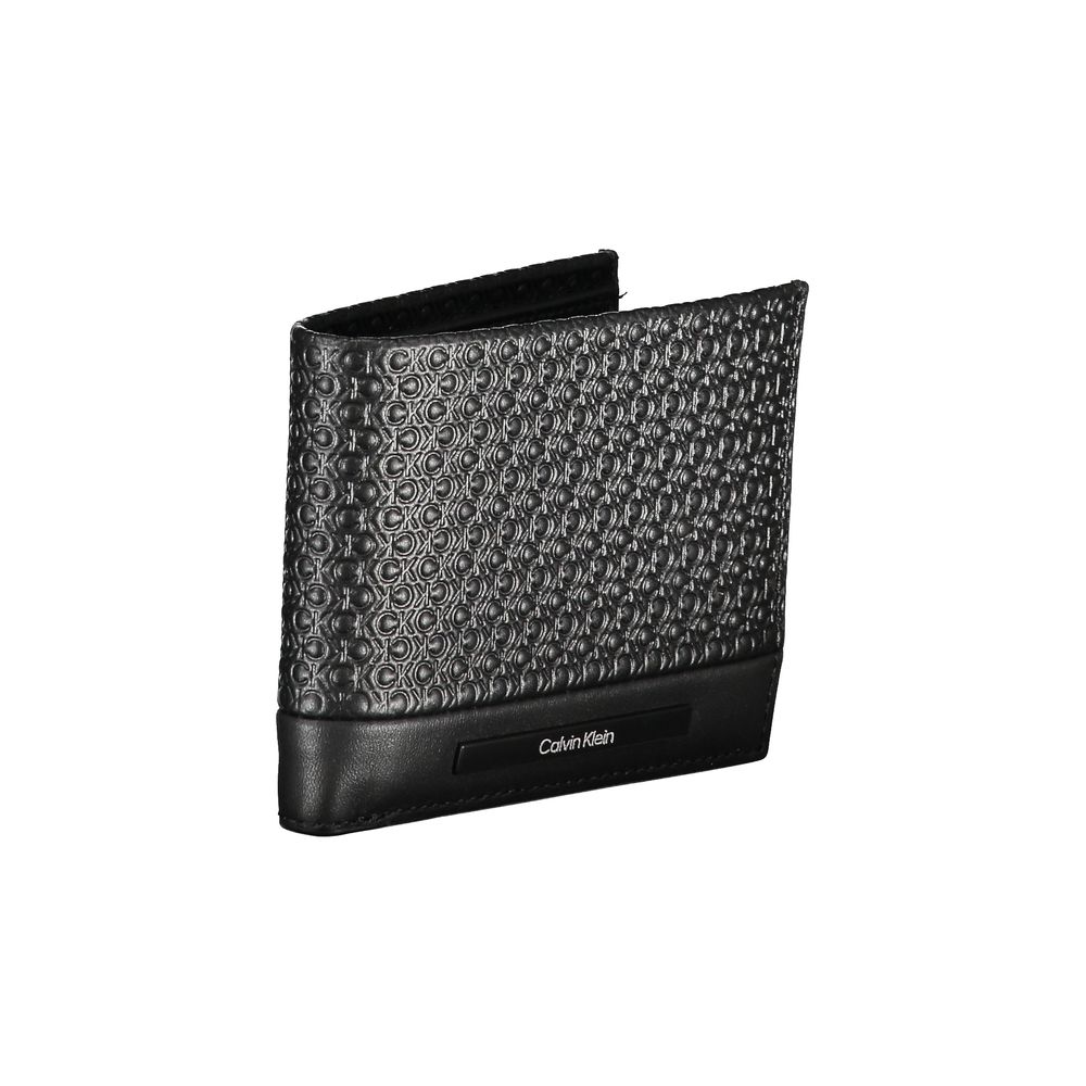 Calvin Klein Portefeuille En Cuir Noir Double Emplacements - from Calvin Klein