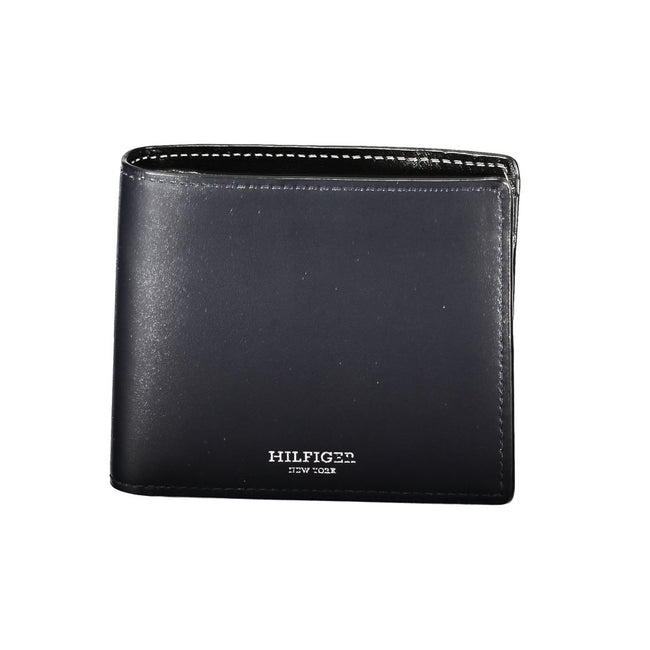 Tommy Hilfiger Portefeuille En Cuir Bleu À 2 Compartiments - from Tommy Hilfiger - Tommy Hilfiger | Hollys Men