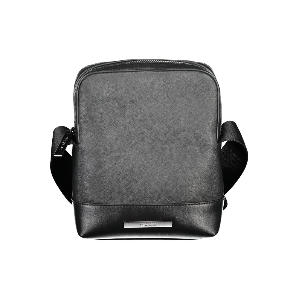 Calvin Klein Sacoche bandoulière, Noir, Polyester recyclé
