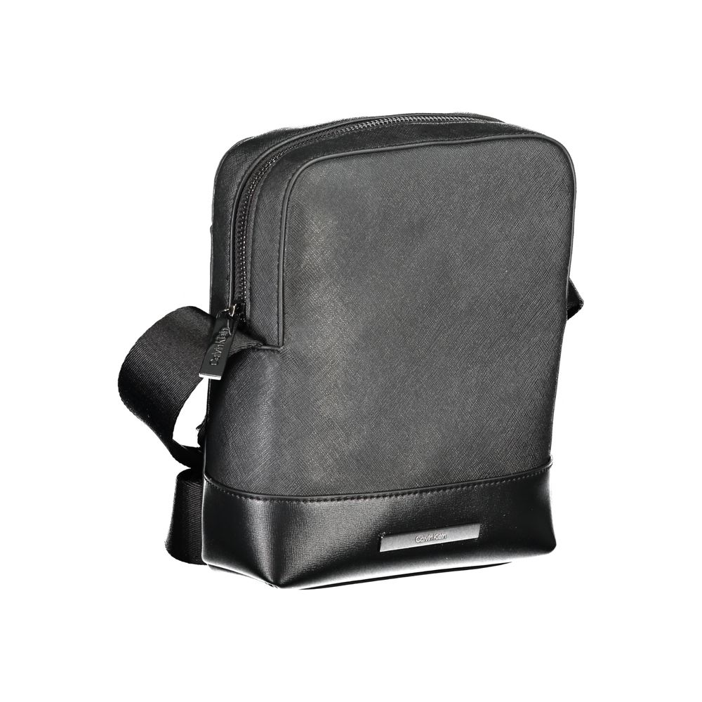 Calvin Klein Sacoche bandoulière, Noir, Polyester recyclé