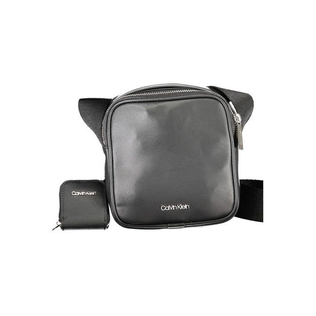 Calvin Klein Black Polyester Shoulder Bag - from Calvin Klein - Calvin Klein | Hollys Men