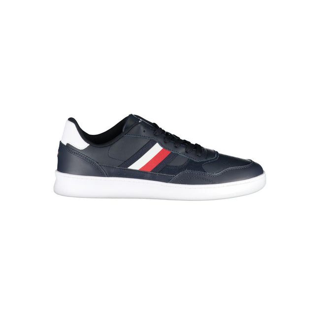 Tommy Hilfiger Baskets Polyester Bleu Logo Emblématique, Style Décontractés - Apparel & Accessories > Shoes > Sneakers from Tommy Hilfiger Hover Image