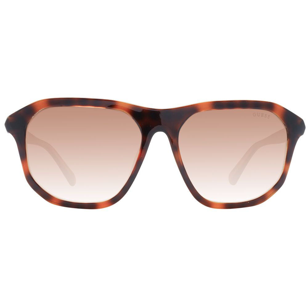 Guess Lunettes de Soleil Marron Plastique Taille 60 Verres Dégradés - Apparel & Accessories > Clothing Accessories > Sunglasses from Guess
