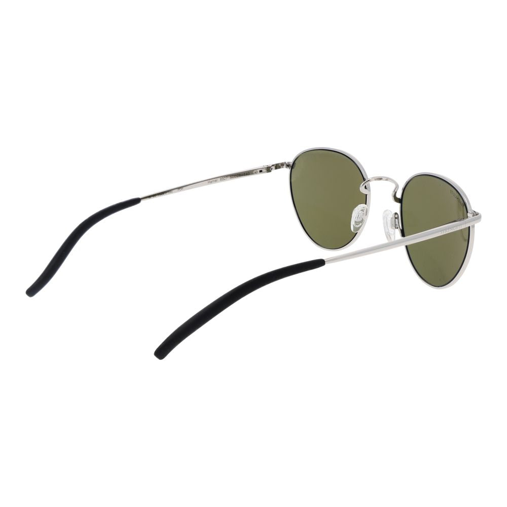 Serengeti Lunettes de Soleil Métal Argenté Verres Minéraux Photochromiques et Polarisées 50 21 140 - Apparel & Accessories > Clothing Accessories > Sunglasses from Serengeti