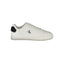 Calvin Klein White Leather Men Sneaker - Apparel & Accessories > Shoes > Sneakers from Calvin Klein