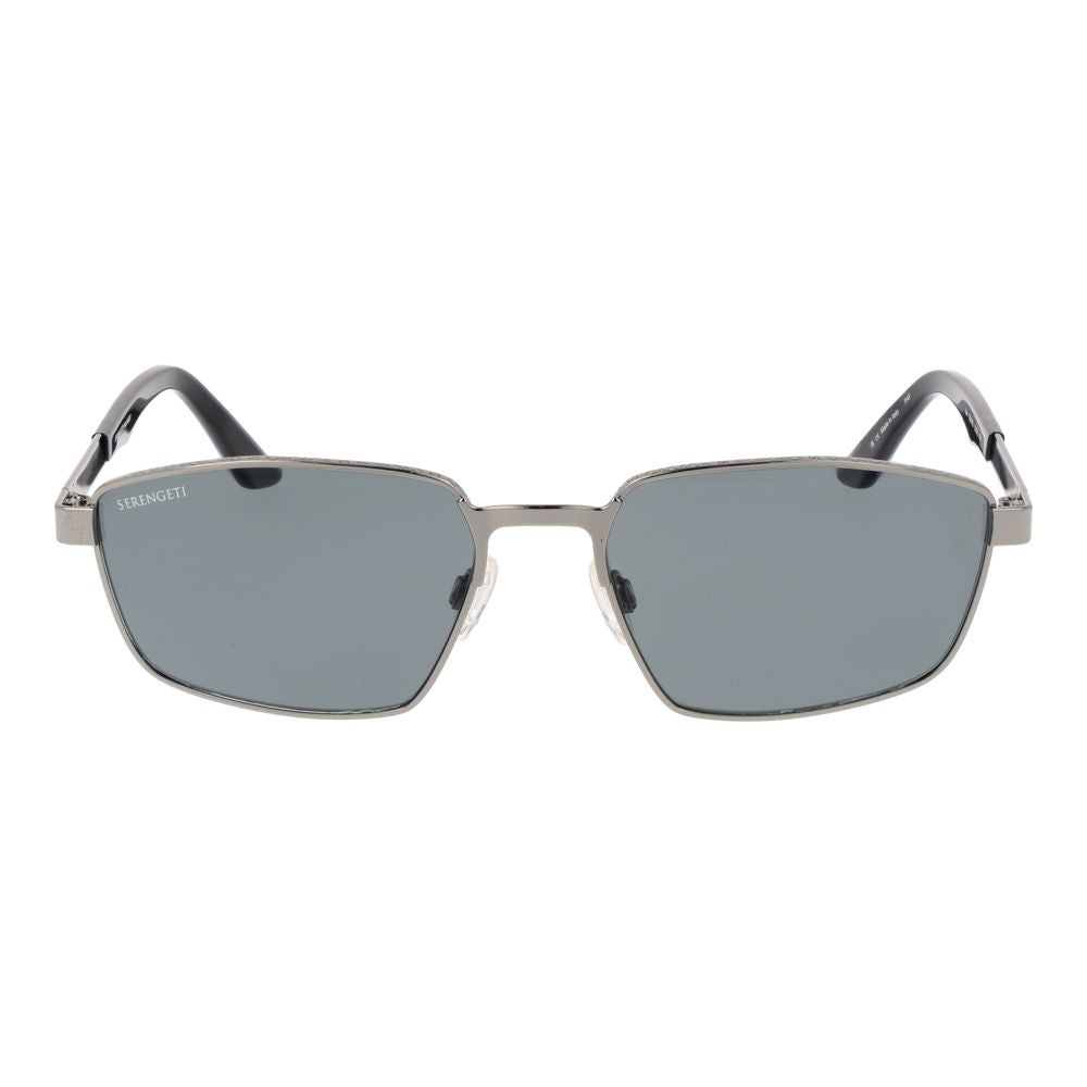 Serengeti Lunettes de Soleil Grises Métal Photochromiques et Polarisées 59-18-140 - Apparel & Accessories > Clothing Accessories > Sunglasses from Serengeti