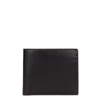 Testoni Portefeuille En Cuir Noir Avec 4 Emplacements - Modèle WUO00298755P18 - Apparel & Accessories > Handbags, Wallets & Cases > Wallets & Money Clips > Wallets from Testoni