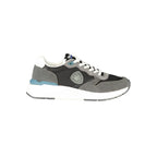 Blauer Men's Black Leather Sneakers BL39248