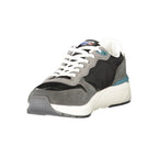 Blauer Men's Black Leather Sneakers BL39248