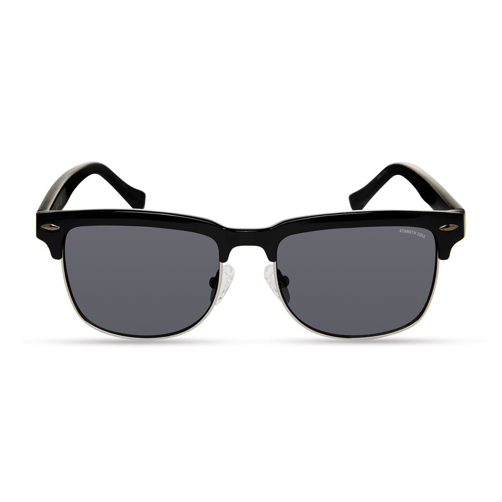 Kenneth Cole Lunette Acétate Noir, Verres Dégradés Gris