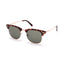 Kenneth Cole Lunette soleil marron injectée, verres verts catégorie 3