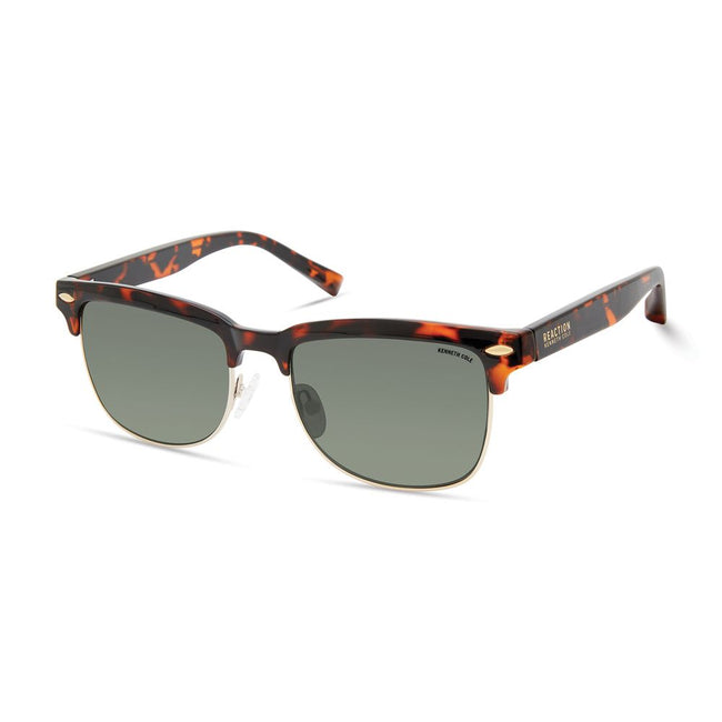 Kenneth Cole Lunette Acétate Marron, Verres Verts, Protection UV - Kenneth Cole | Hollys Men