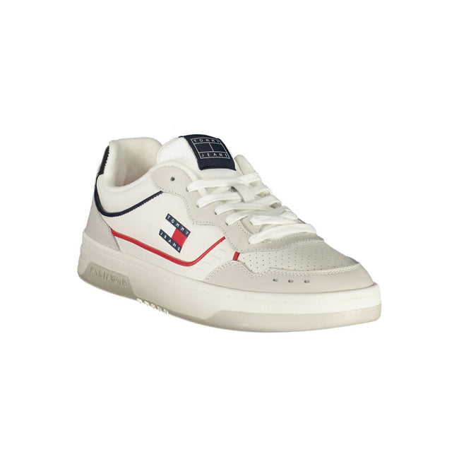 Tommy Hilfiger Baskets Homme Cuir Blanc, Design Américain, Confort - Tommy Hilfiger | Hollys Men