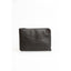 Trussardi Sacoche bandoulière cuir noir, logo italien, compartiments