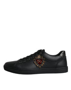 Dolce & Gabbana Baskets Homme London Sacred Heart Noires Avec Clous - Apparel & Accessories > Shoes > Sneakers from Dolce & Gabbana