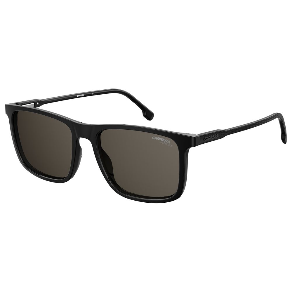 Carrera Lunette Noire Injectée, Profil Carré, Mixte