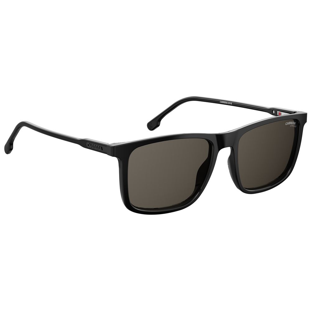 Carrera Lunette Noire Injectée, Profil Carré, Mixte