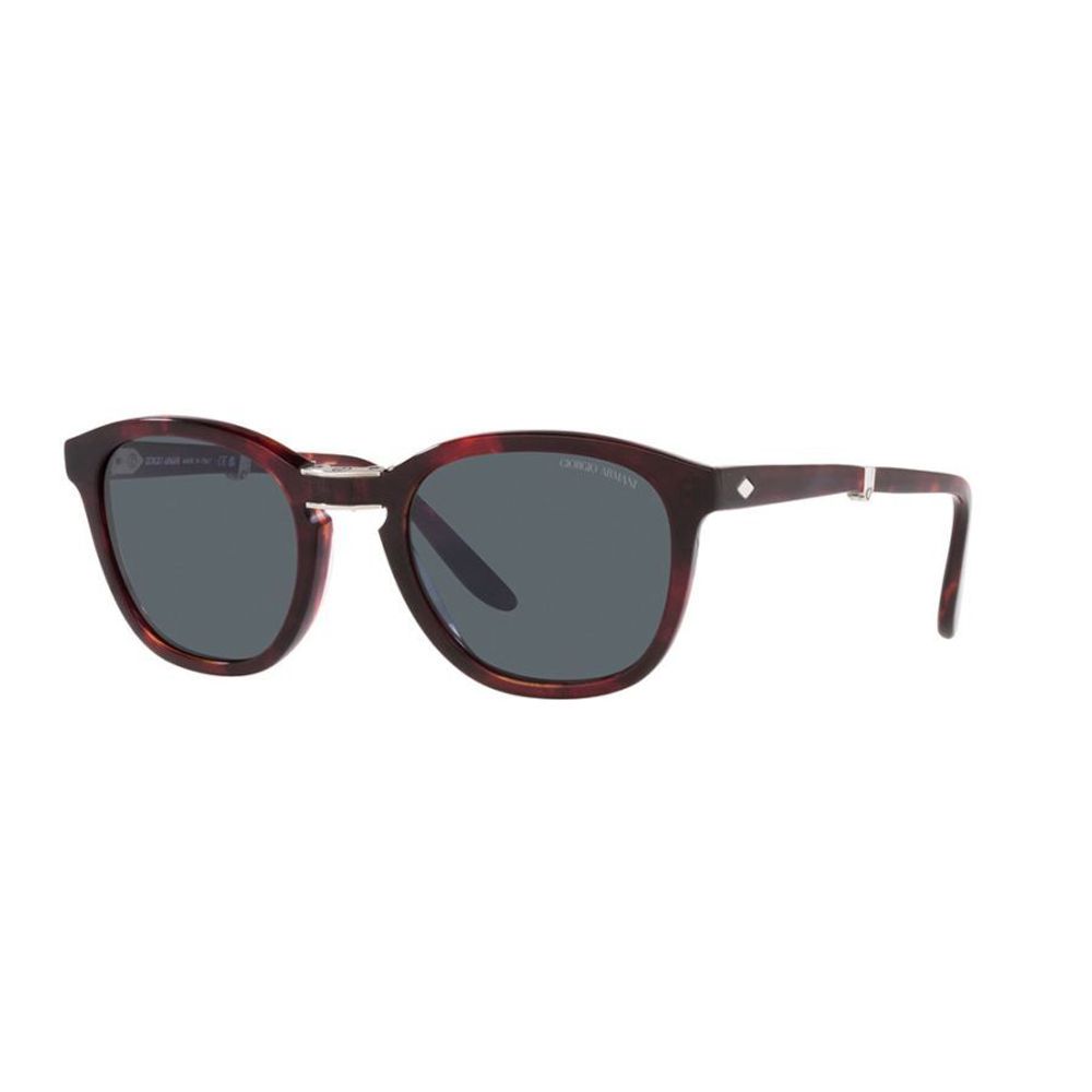 Giorgio Armani Lunettes Acétate Rouge, Verres Gris AR8170