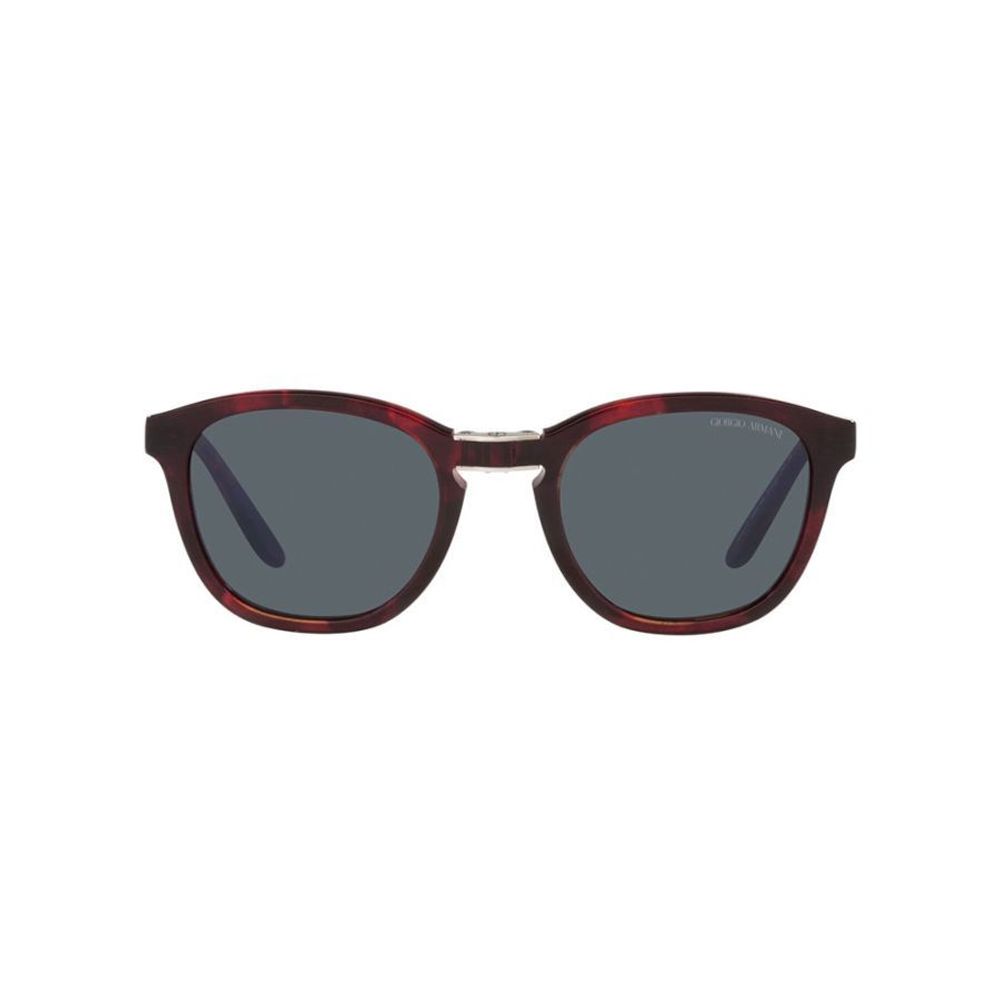 Giorgio Armani Lunettes Acétate Rouge, Verres Gris AR8170