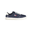 Tommy Hilfiger Baskets Cuir Bleu, Semelle Amovible, Logo Premium