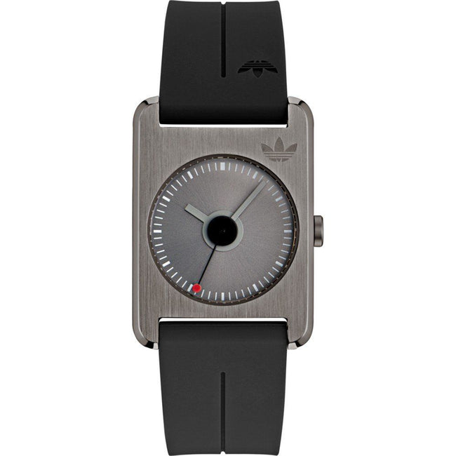 Adidas Montre Sport Cadran Gris, Bracelet Silicone Noir - Adidas | Hollys Men