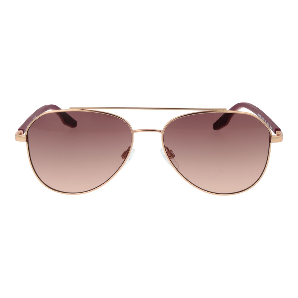 Converse Lunettes Aviateur Rose Gold, Monture Caoutchouc Premium