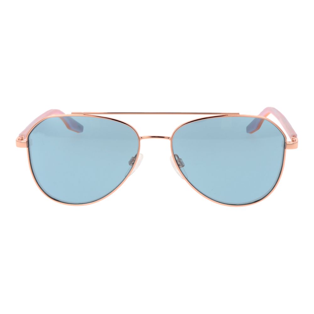 Converse Lunettes Aviateur Rose Gold, Monture Premium Rubber