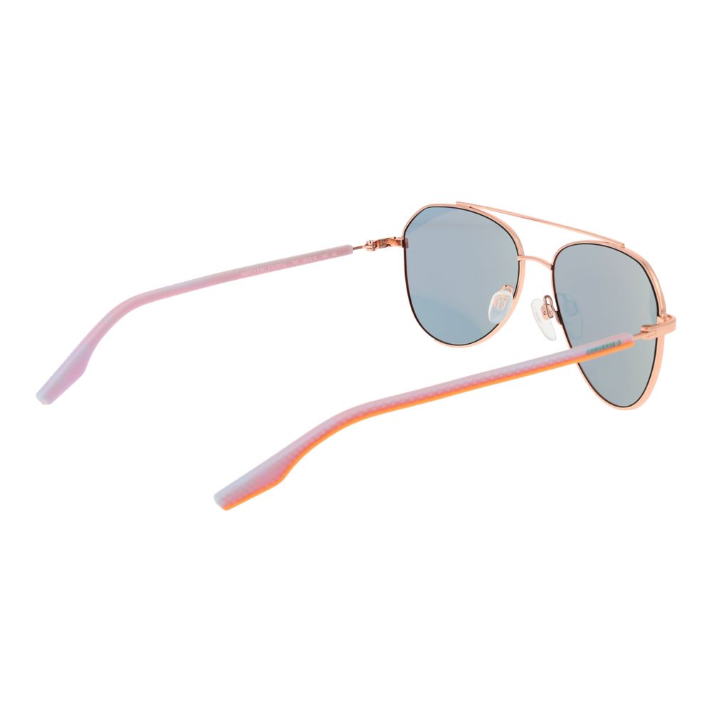 Converse Lunettes Aviateur Rose Gold, Monture Premium Rubber