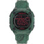 Adidas Montre Digitale Bicolore Verte, Étanche 10ATM, Sport