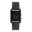 Adidas Montre Digitale Noire, Boîtier Acier, Bracelet Silicone
