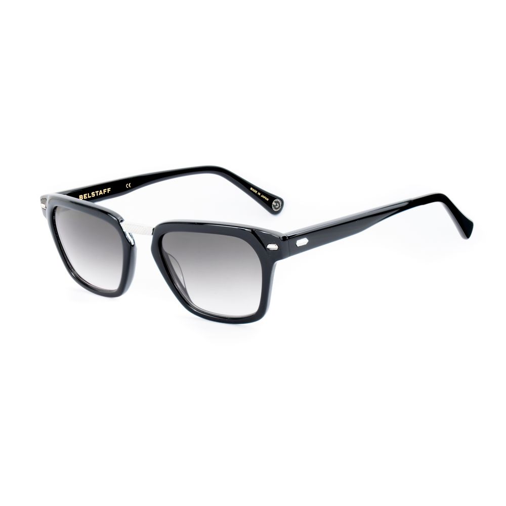 Belstaff Lunette Cooper-S189, Acétate Noir, Verres Marron