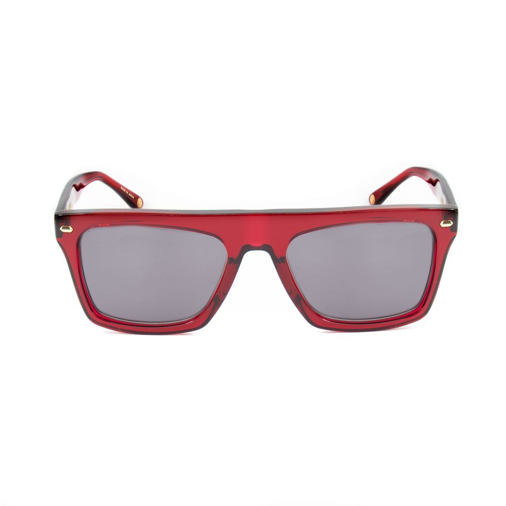 Belstaff Lunette Randford II, Acétate Rouge, Style Vintage