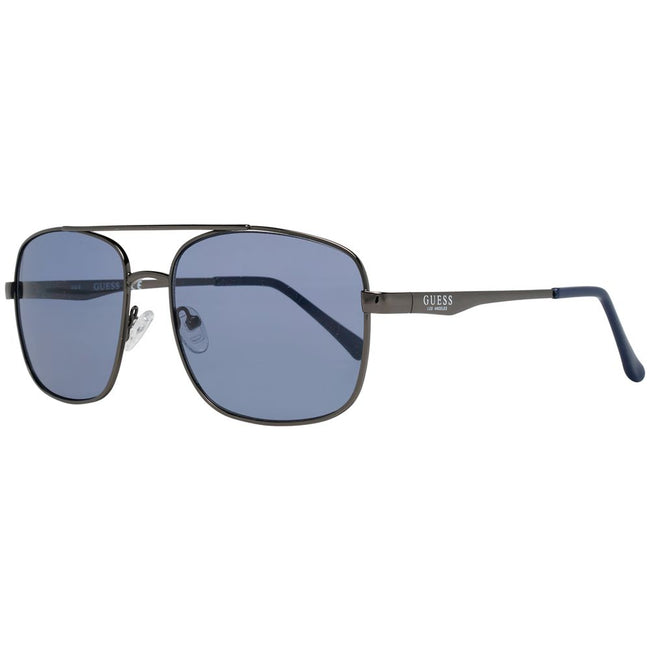 Guess Lunettes de Soleil Métal Noir, Verres Gris, Protection UV - Guess | Hollys Men