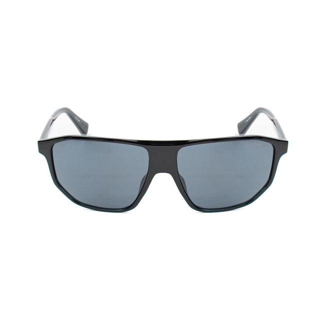 Guess Lunettes de Soleil Noires, Monture Injection, Verres Gris - Guess | Hollys Men