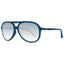 Longines Lunette Plastique Bleue, Protection UV 100%, Homme
