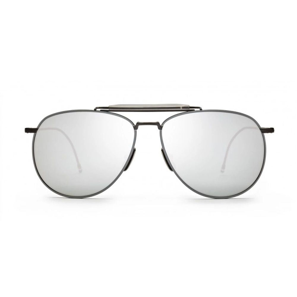 Thom Browne Lunette Titane Gris, Édition Limitée Made in Japan