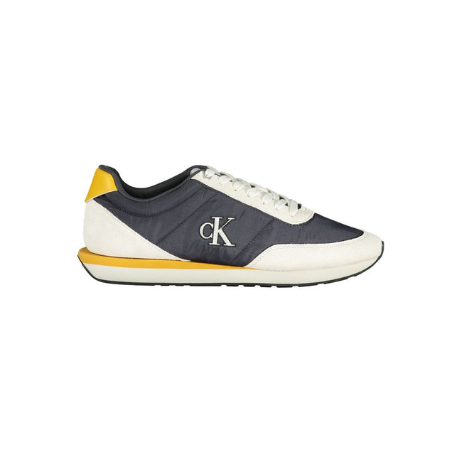 Calvin Klein Baskets Bleues, Polyester Recyclé, Détails Contrastés - Calvin Klein | Hollys Men