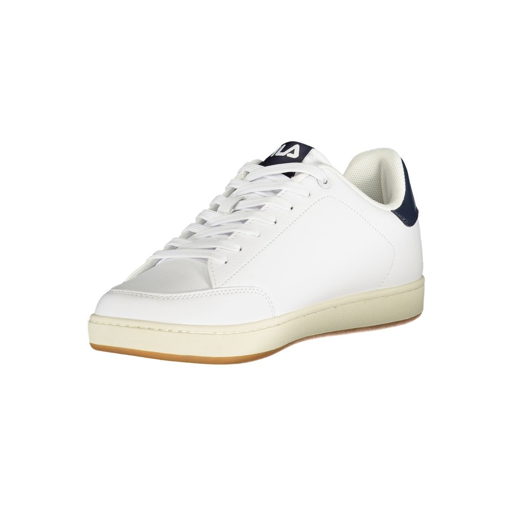 Fila Baskets Blanches, Polyester, Détails Contrastés Premium