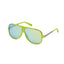 Guess Lunettes Solaires Résine Bicolore, Verres Verts, Protection UV