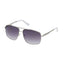 Guess Lunettes Métal Gris, Protection UV 100%, Style Moderne