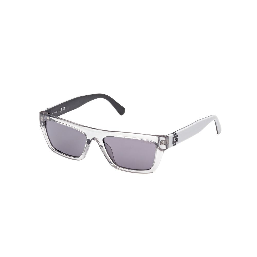 Guess Lunettes Grises, Résine Premium, Protection UV Totale